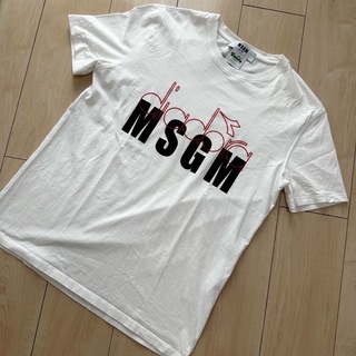 エムエスジイエム(MSGM)のMSGM diadora コラボ ロゴ Tシャツ(Tシャツ/カットソー(半袖/袖なし))