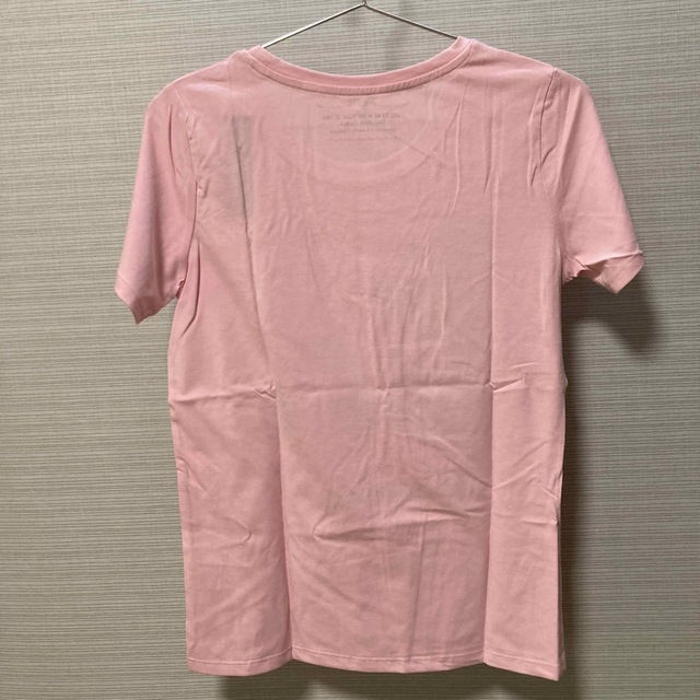 Tシャツ　L ピンク　 レディースのトップス(Tシャツ(半袖/袖なし))の商品写真