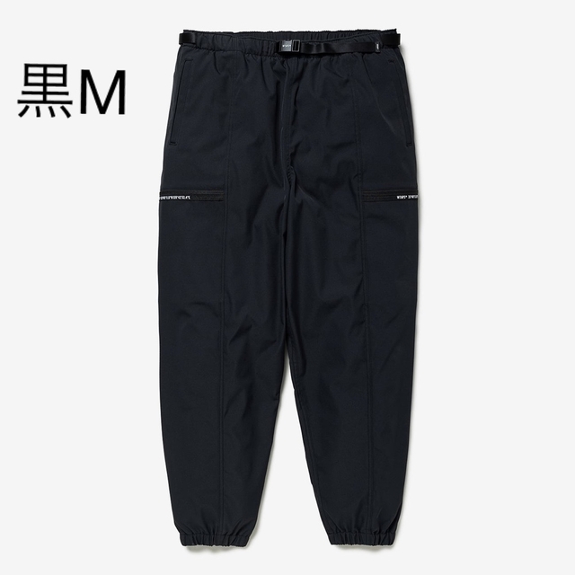 Wtaps TRACKS/TROUSERS/POLY.TWILL 黒Mワークパンツ/カーゴパンツ