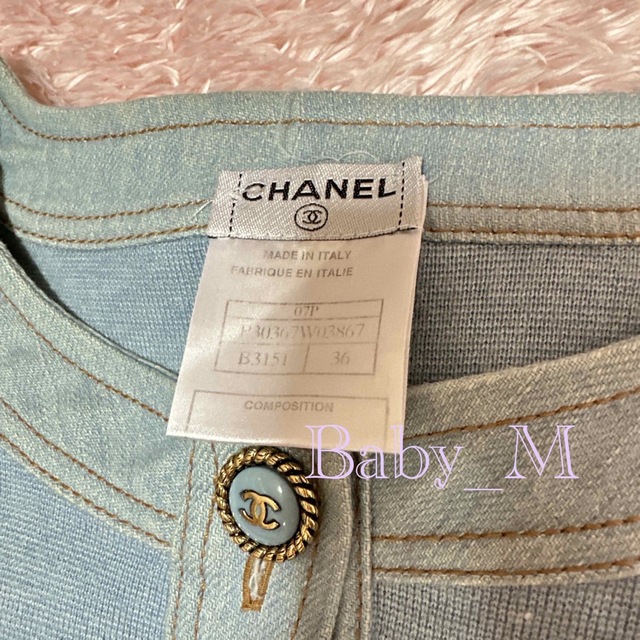 CHANEL - 【大人気】CHANEL 超レア♡デニム ワンピース 36サイズ