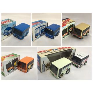 タカラトミー(Takara Tomy)の【チョロQ】山口県 サンデン交通 バス６台セット （西鉄1台有り）(ミニカー)