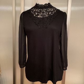 ドゥロワー(Drawer)のH&M 完売！シースルーブラウス　モード　フォーマル　高級感(シャツ/ブラウス(長袖/七分))