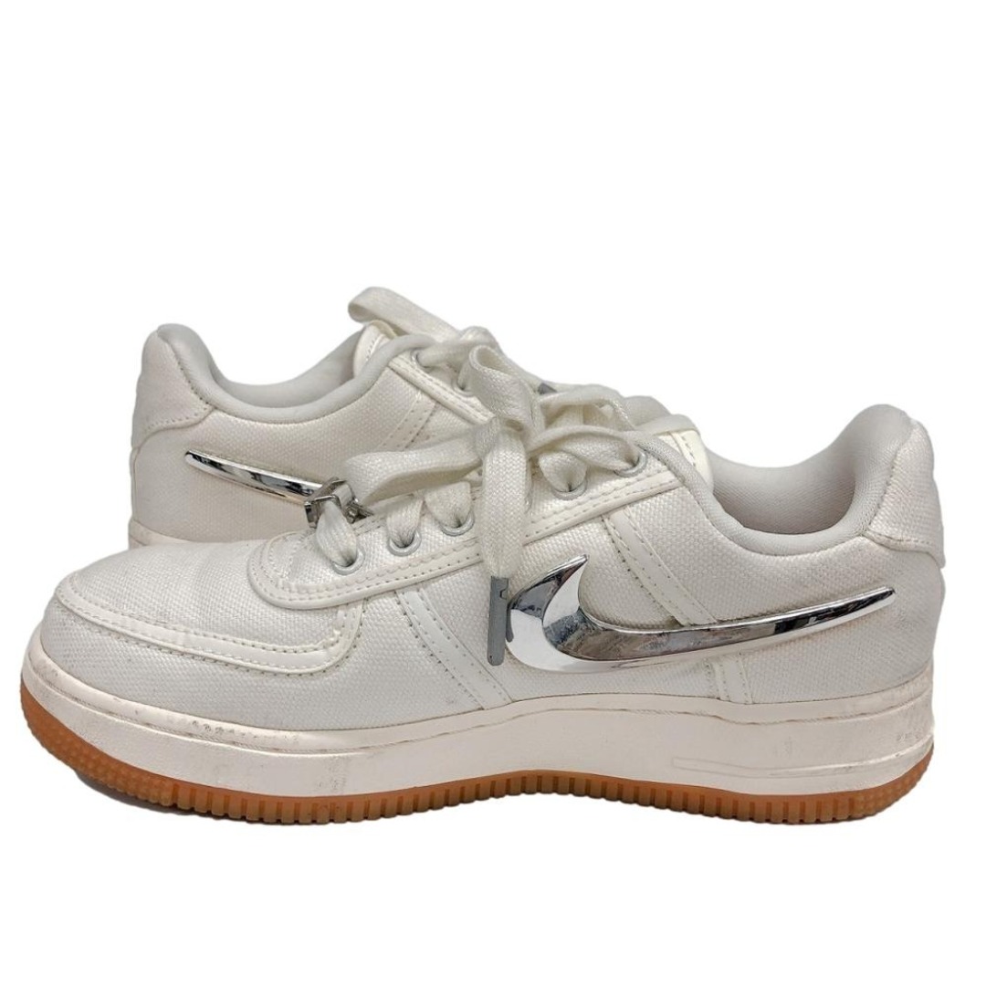 NIKE(ナイキ)の[USED/中古]NIKE ナイキ スニーカー NIKE AIR FORS1 LOW TRAVIS SCOTT AQ4211-101 トラヴィス・スコット × ナイキ エアフォース1 ロー セイル/セイル 23.5 ホワイト シルバー SAIL/SAIL-GUM LIGHT BROWN 23.5 中古 ai-tdc-24028 レディースの靴/シューズ(スニーカー)の商品写真