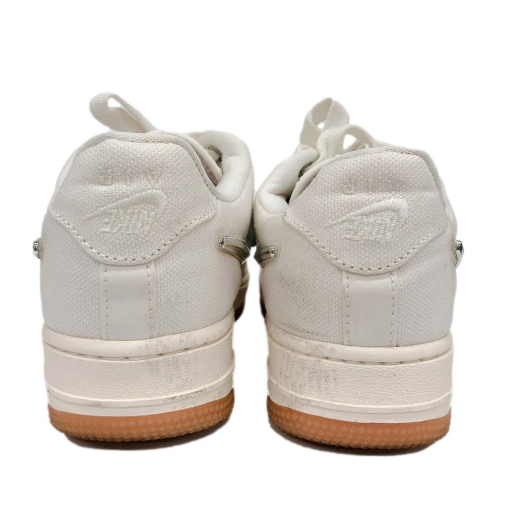 NIKE(ナイキ)の[USED/中古]NIKE ナイキ スニーカー NIKE AIR FORS1 LOW TRAVIS SCOTT AQ4211-101 トラヴィス・スコット × ナイキ エアフォース1 ロー セイル/セイル 23.5 ホワイト シルバー SAIL/SAIL-GUM LIGHT BROWN 23.5 中古 ai-tdc-24028 レディースの靴/シューズ(スニーカー)の商品写真