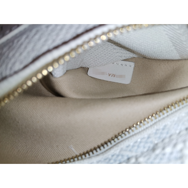DIOR レディディオール ミディアム マクラメレース