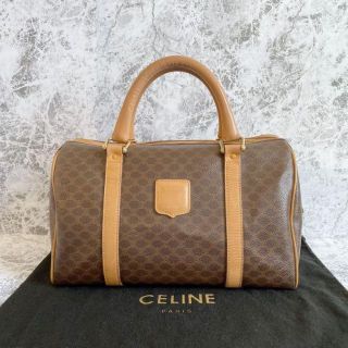 セリーヌ(celine)のセリーヌ ボストンバッグ マカダム トリオンフ レザー ボストン ミニ(ボストンバッグ)