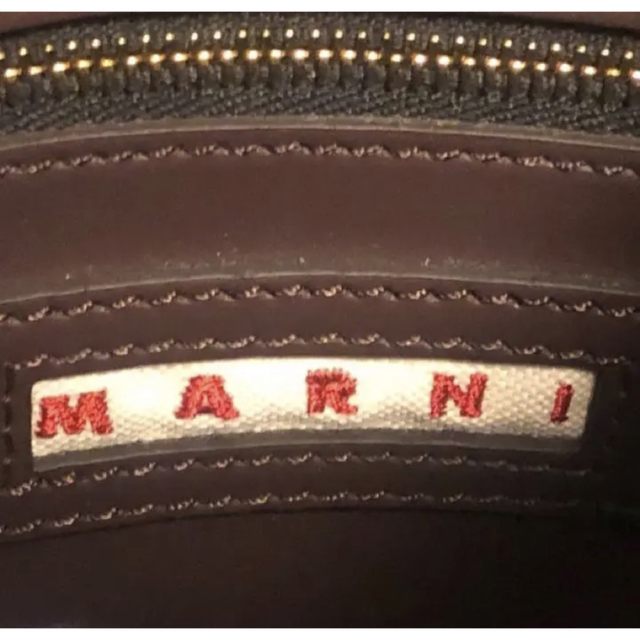 MARNI マルニ イヤリングバッグ ショルダーバッグ レザー
