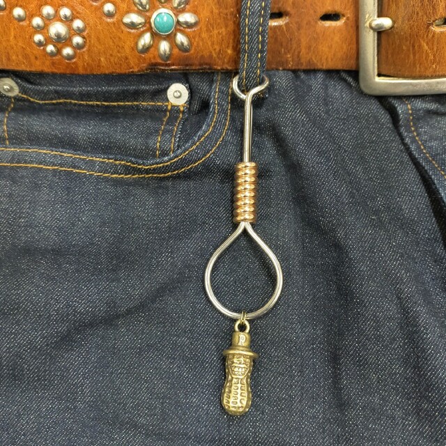 キーフック JEFF DECKER HANG NOOSE チャーム付 3 メンズのファッション小物(キーホルダー)の商品写真