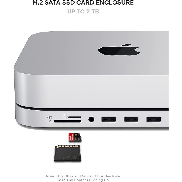 Apple - Satechi USB-C スタンドハブ M.2 SATA SSDスロットの通販 by ...