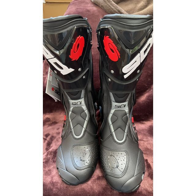 人気ブランド シューズ SIDI RACING ST BOOT 26.0cm ブラック レッド