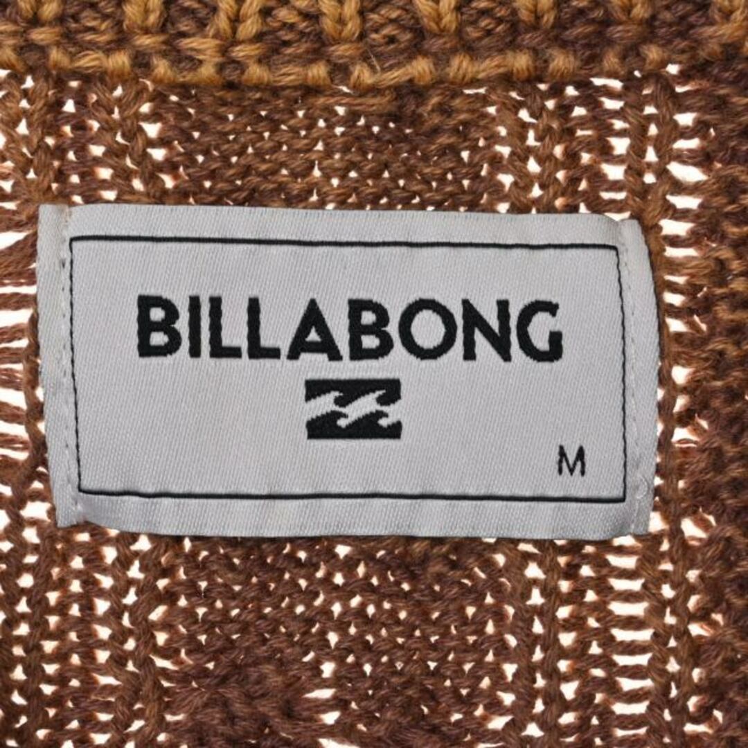 billabong(ビラボン)のBILLABONG コットン プルオーバー ケーブル ニット メンズのトップス(ニット/セーター)の商品写真