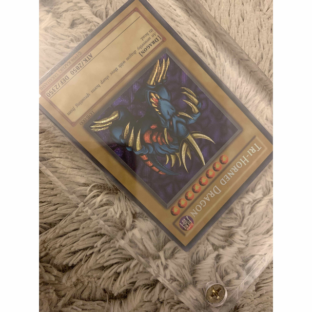人気の雑貨がズラリ! 遊戯王 1st LOB 北米版 トライホーン・ドラゴン
