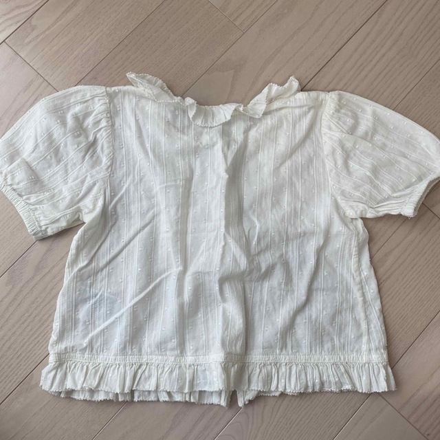 H&M(エイチアンドエム)のキッズ　トップス　ブラウス キッズ/ベビー/マタニティのキッズ服女の子用(90cm~)(ブラウス)の商品写真