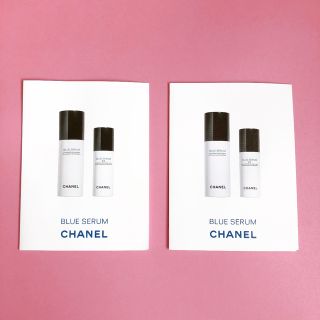 シャネル(CHANEL)のCHANEL ブルーセラム サンプル2組(アイセラム×2、プレセラム×2)(美容液)