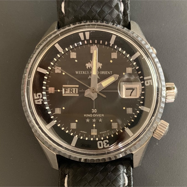 Orient King Diver Black