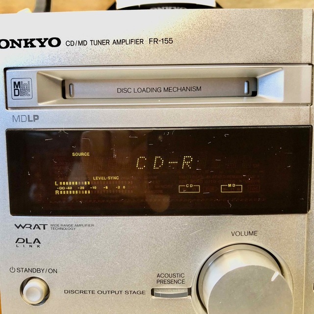 1866. ONKYO X-A5 (S) リモコン DOCK付き 動作確認済み