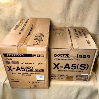 1866. ONKYO X-A5 (S) リモコン DOCK付き 動作確認済み