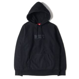 Supreme シュプリーム パーカー トーナル BOXロゴ スウェットパーカー Tonal Box Logo Pullover 14AW ブラック 黒 S トップス フーディー スウェットシャツ 【メンズ】