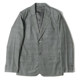 ☆ハリスツイード生地☆A.P.C. ツイードテーラードジャケット　チェック柄