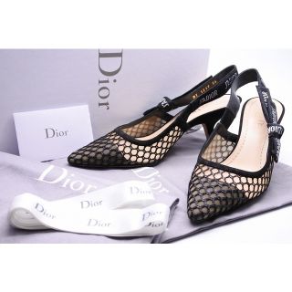 ディオール(Dior)の[USED/中古]Dior ディオール パンプス JA'DIOR メッシュパンプス スエード MT121736 ブラック 36 中古 ai-tdc-002978(ハイヒール/パンプス)