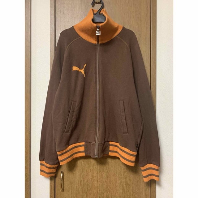 PUMA プーマ ブラウン オレンジ トラックジャケット 菅田将暉 着用