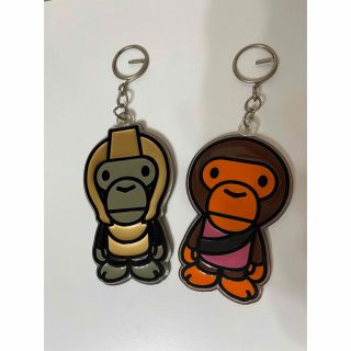 アベイシングエイプ(A BATHING APE)の【A BATHING APE】エイプ ベイプ ベビーマイロ キーホルダー2セット(その他)