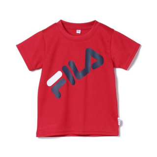 フィラ(FILA)の【未使用】FILA メッシュロゴ半袖Tシャツ(Tシャツ/カットソー)