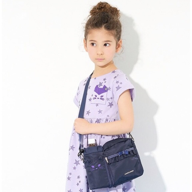 ANNA SUI mini - アナスイミニ ねこポケットラメドット ANNA SUI mini - アナスイミニ ねこポケットラメドット