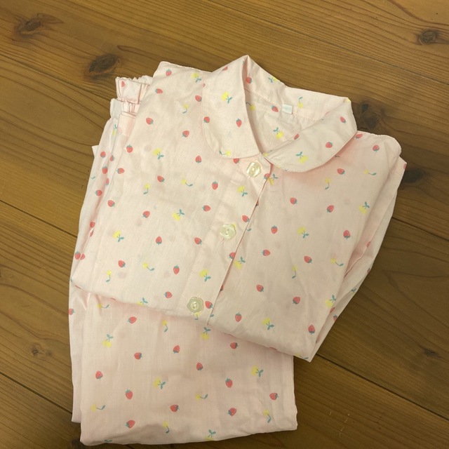 110 パジャマ　薄手 キッズ/ベビー/マタニティのキッズ服女の子用(90cm~)(パジャマ)の商品写真