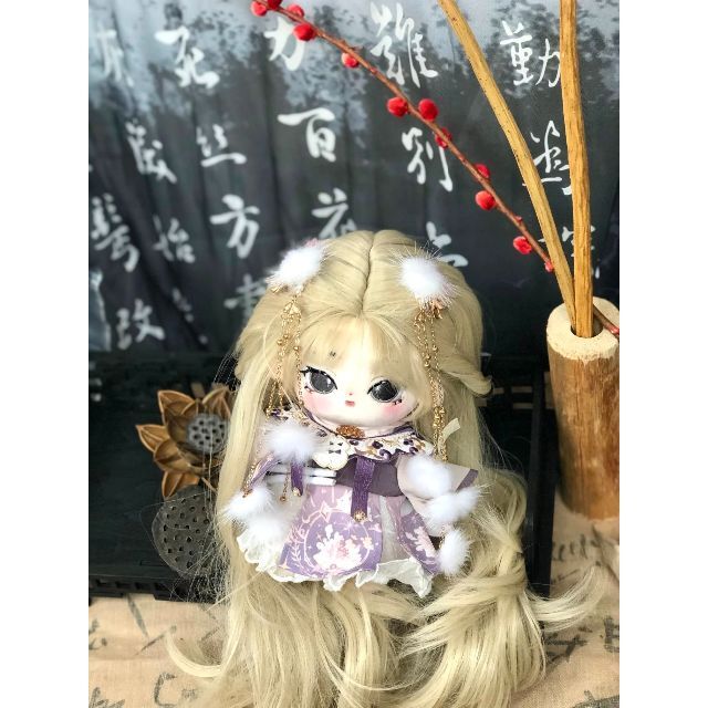 20cm♥ウィッグ材質激可愛い着せ替えぬいぐるみ20cm　No.076B