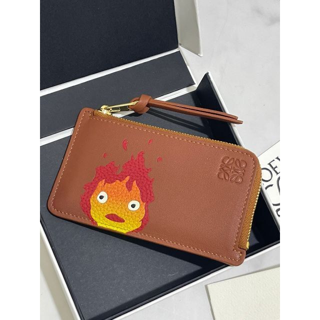 LOEWE ロエベ ハウルの動く城 カルシファー コインカードフォルダー