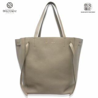 セリーヌ(celine)のセリーヌ カバファントム ミディアム トープ 174143 グレインドカーフ トートバッグ レディース CELINE 肩掛け ビジネス 通勤 マザーズバッグ USED【中古】【ブリルトワーゼ】【丸正質舗】【質屋】（M211528)(トートバッグ)