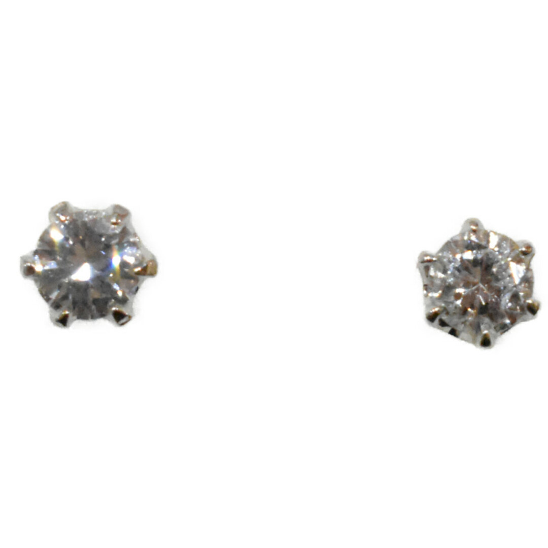 一粒ピアス　Pt850　ダイヤモンド0.13ct 　約0.9g　セレクトジュエリー　レディース　ギフト　プレゼント包装可松山久万ノ台店