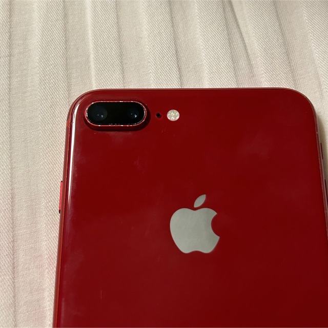 iPhone8plus レッド　赤 2