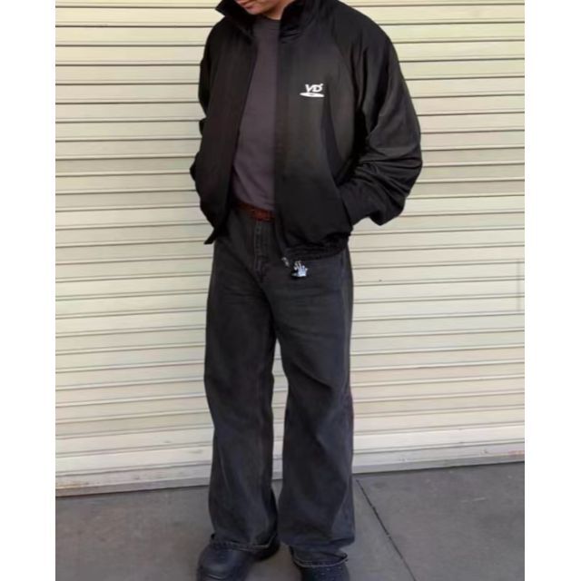 VD CRUSHED NYLON TRACK JACKET | comonuevo.com.co
