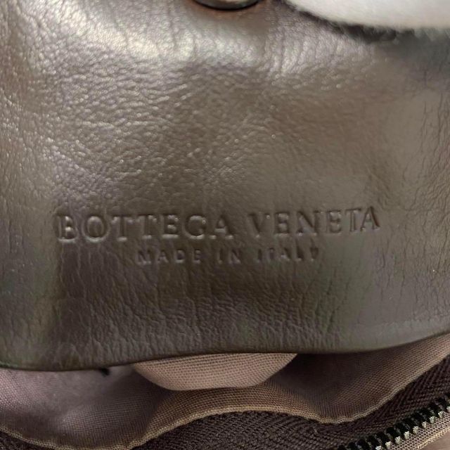 Bottega Veneta(ボッテガヴェネタ)のボッテガヴェネタ イントレチャート トートバッグ ハンドバッグ レザー ブラウン レディースのバッグ(トートバッグ)の商品写真