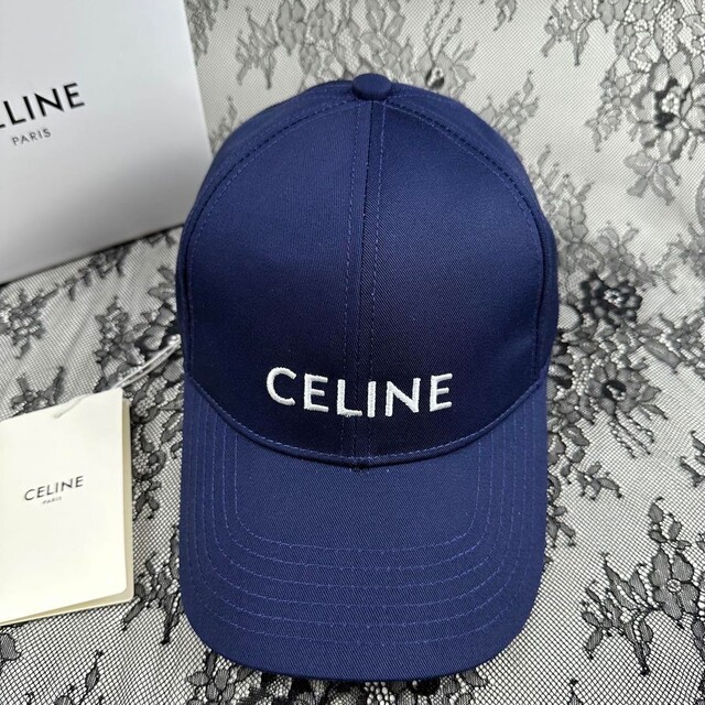 希少✨ CELINE セリーヌ キャップ お歳暮 kinetiquettes.com