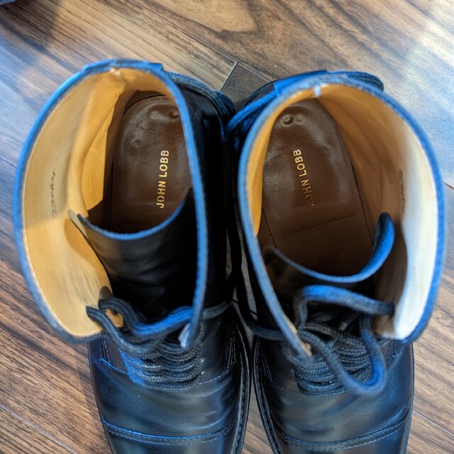 John Lobb ドレスブーツ SKYE レザーブーツ レースアップブーツ