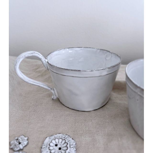 ASTIER de VILLATTE(アスティエドヴィラット)のAstier de Villatte Simple 2個セット カップ インテリア/住まい/日用品のキッチン/食器(グラス/カップ)の商品写真