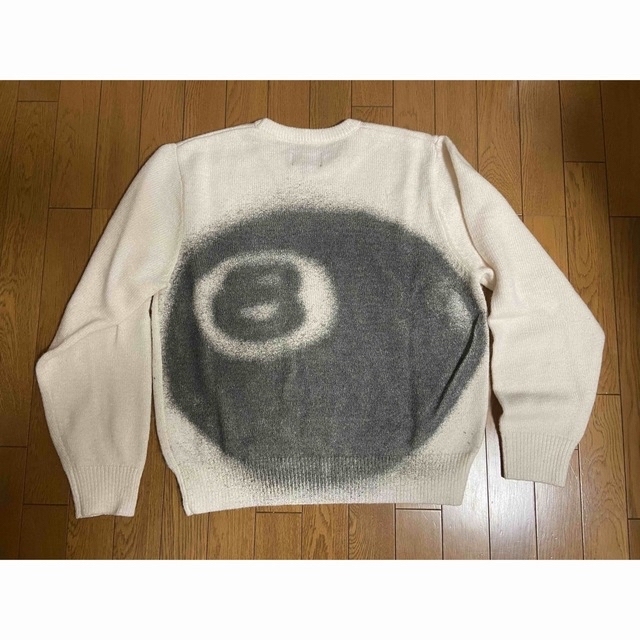 STUSSY - Stussy 8 Ball Spray Sweater 