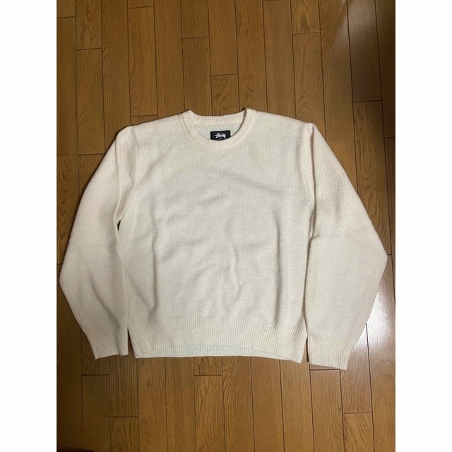 STUSSY(ステューシー)のStussy 8 Ball Spray Sweater "Ivory" メンズのトップス(ニット/セーター)の商品写真