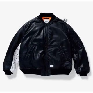 WTAPS 19AW W1/JACKET 黒 L MA-1タイプ