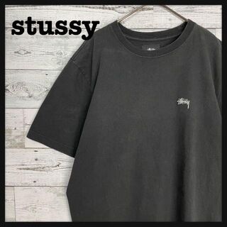 STUSSY - 【即完売モデル】ステューシー☆刺繍ワンポイントロゴ T 