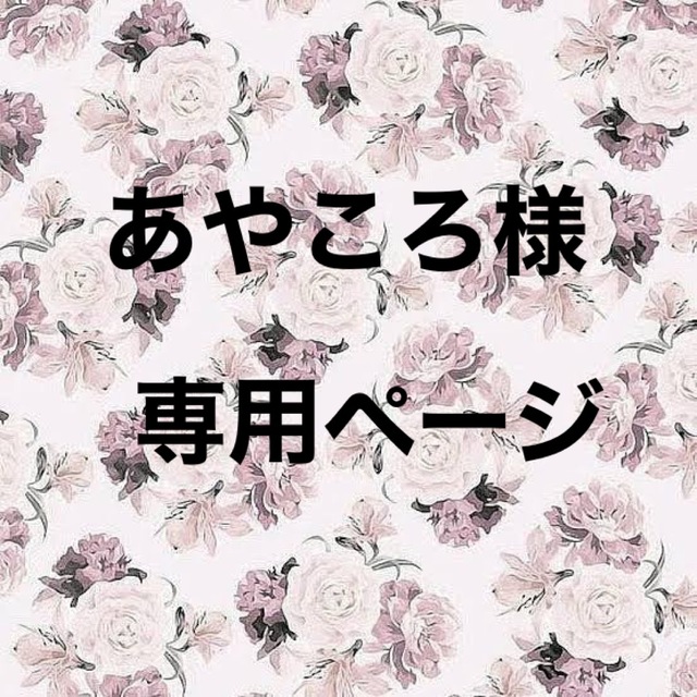 あやころ様専用ページ 【福袋セール】 www.toyotec.com
