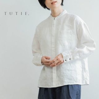 ヤエカ(YAECA)のTUTIE ツチエ バンドカラーシャツブラウス(シャツ/ブラウス(長袖/七分))