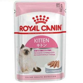 ロイヤルカナン(ROYAL CANIN)の★1ﾊﾟｳﾁ当たり138円★ロイヤルカナン 猫 キトン ウエット ローフ 85g(ペットフード)