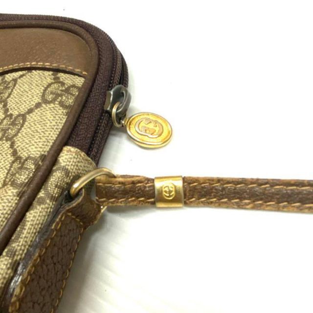 OLD GUCCI PVC インターロッキング ショルダーバッグ 5351 限定価格