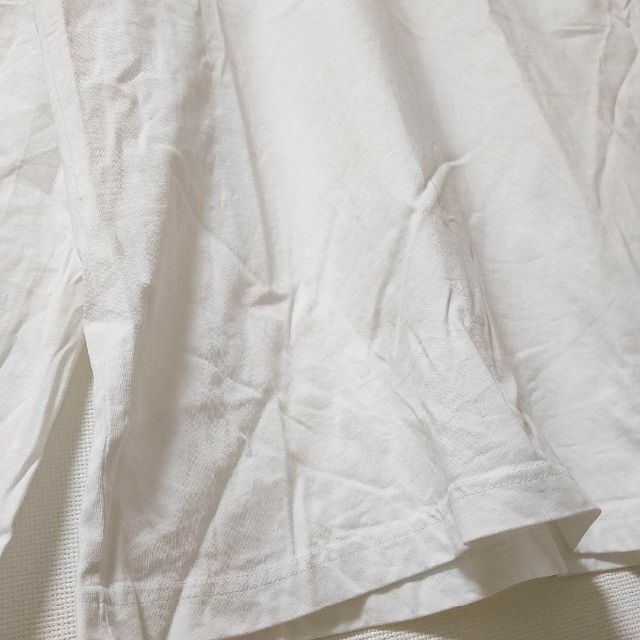TOMMY HILFIGER(トミーヒルフィガー)の【2点】トミーヒルフィガー ホワイト 長袖Tシャツ × 半袖Tシャツ メンズL メンズのトップス(Tシャツ/カットソー(七分/長袖))の商品写真