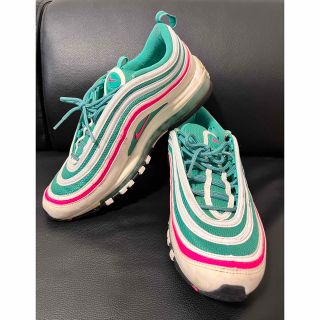 ナイキ(NIKE)のNIKE AIR MAX 97 "White/Kinetic Green"(スニーカー)