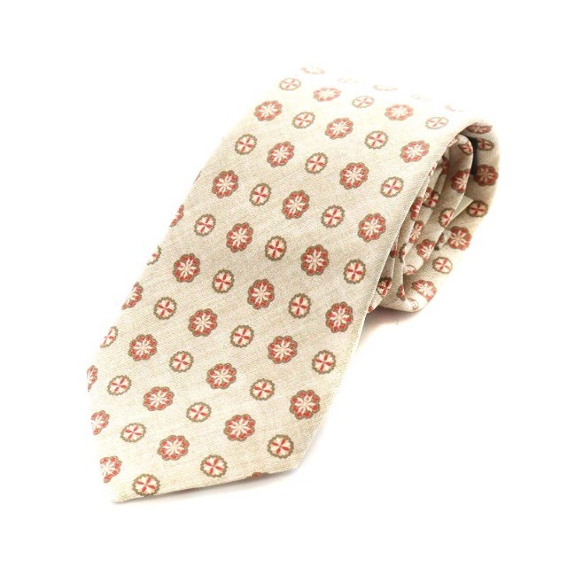 Atto Vannucci Firenze レギュラータイ ベージュ 赤 13695円 正規品